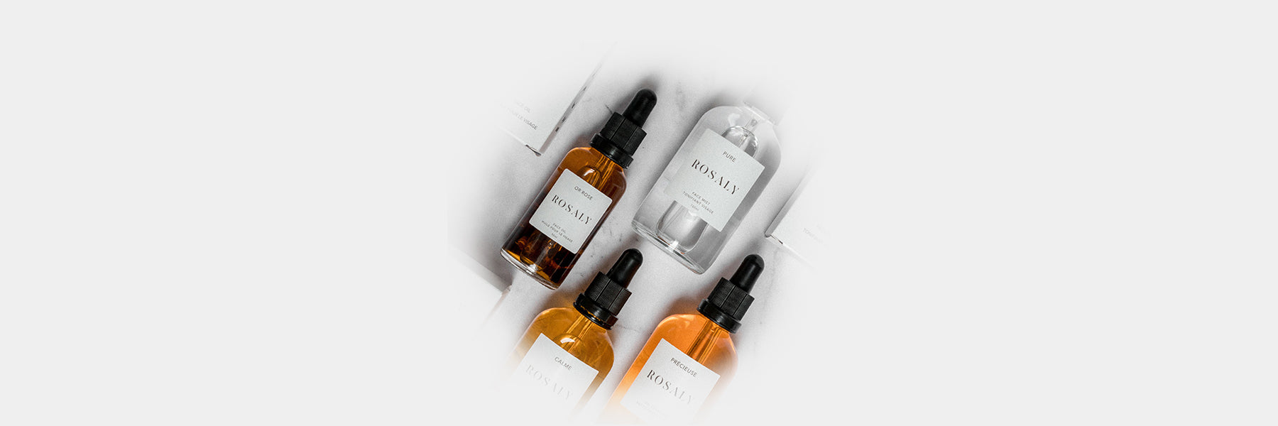 Photo de produits rosaly cosmetics